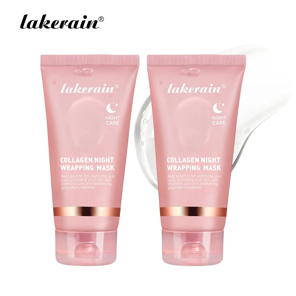 Collagen Wrapping Peel-Off Mask Rejuvenation Moisturizing Brightening Korean Face Mask Make Glowy Skin Elasticity Facial Mask